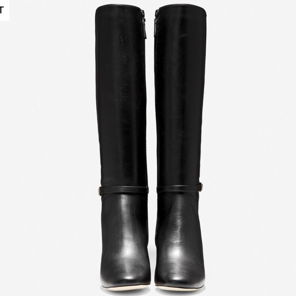 NEW Cole Haan Lauralyn Knee High Wedge Boot - Picture 4 of 10